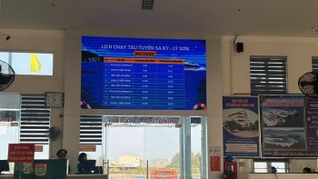 Lịch chạy tàu Sa Kỳ - Lý Sơn 2027