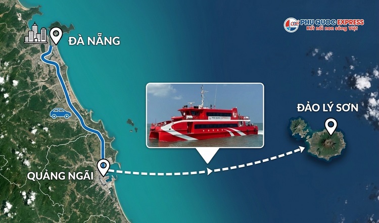 Từ Sài Gòn đi Lý Sơn thế nào? Có xe khách đến cảng Sa Kỳ không?